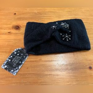 Victoria Secret Sequined Winter Headband with Crystals
